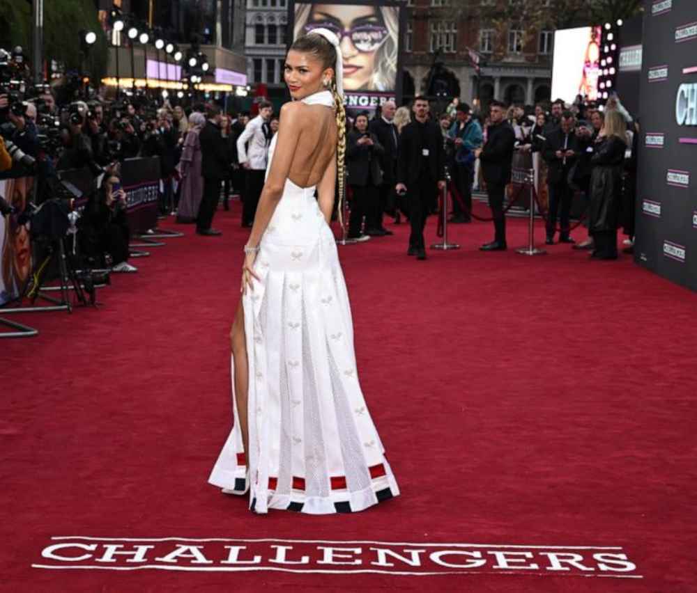 Zendaya, known for her themed promotional outfits, has taken her styling game to new heights with tenniscore ensembles for her film "Challengers."