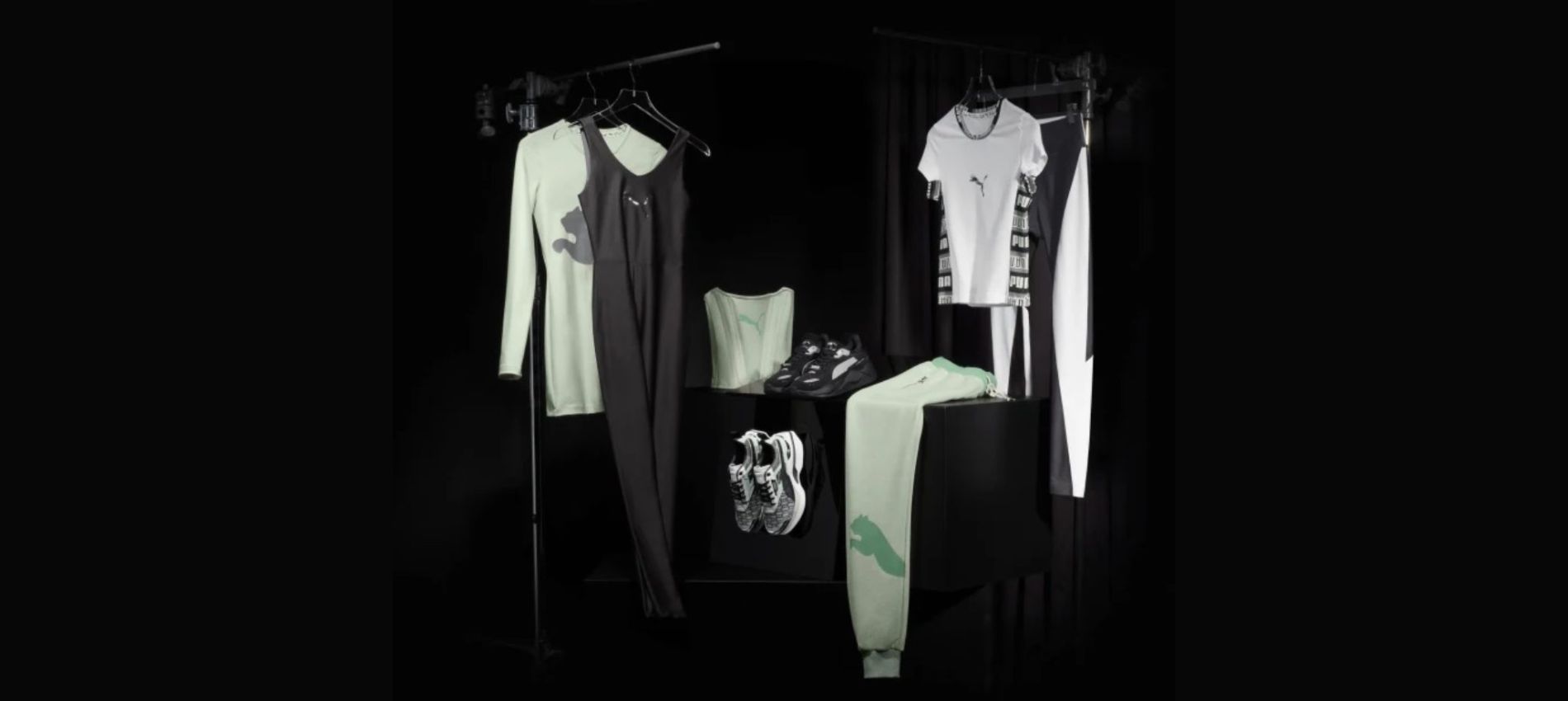 If you love a blend of athletic performance and high-fashion aesthetics, there are a fashionable collaboration Puma X LaQuan Smith.