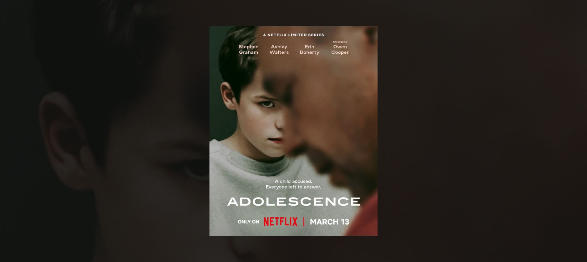 If you're on the lookout for a gripping new series that delves into the complexities of modern teenage life, you definitely need to check out "Adolescence."