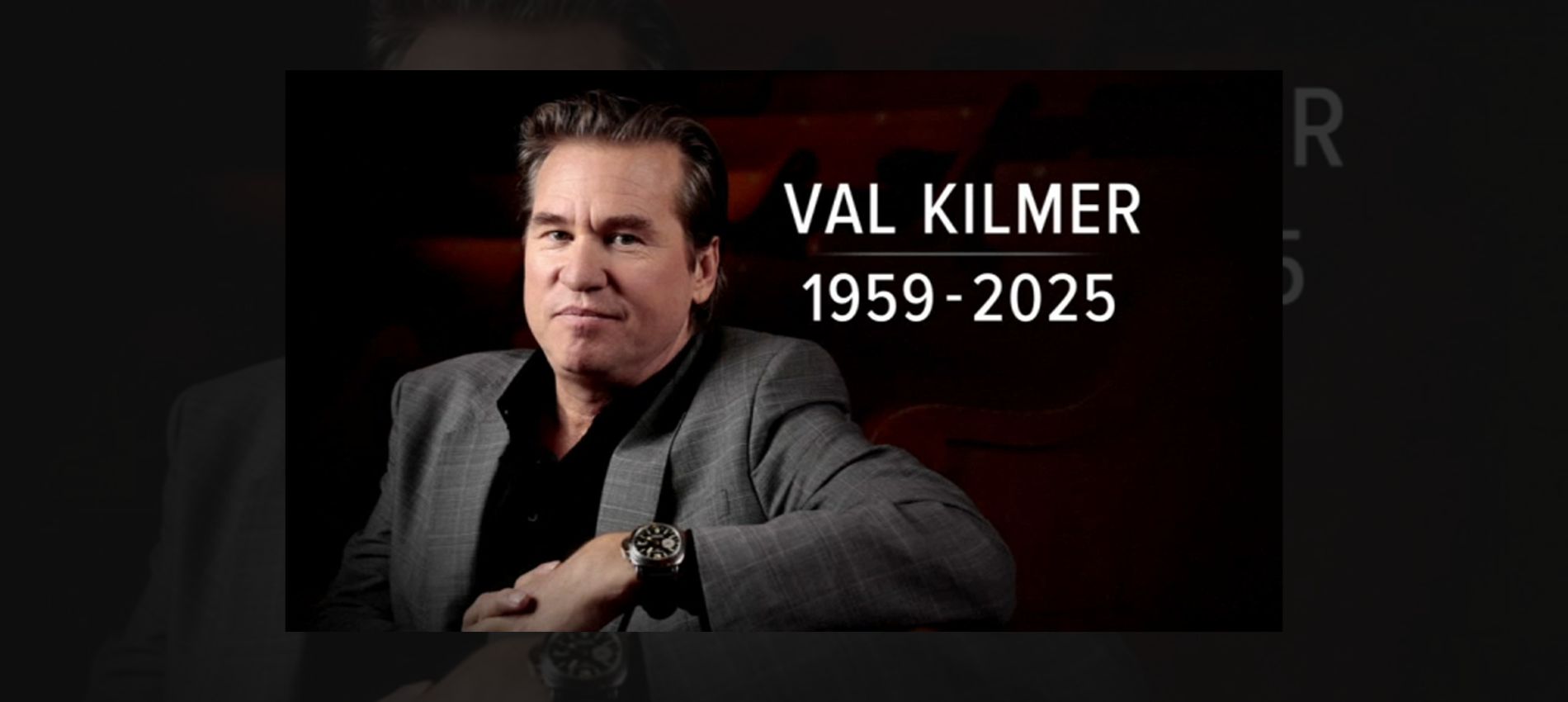 We recently lost a true icon of the silver screen—Val Kilmer, who passed away on April 1, 2025, at the age of 65