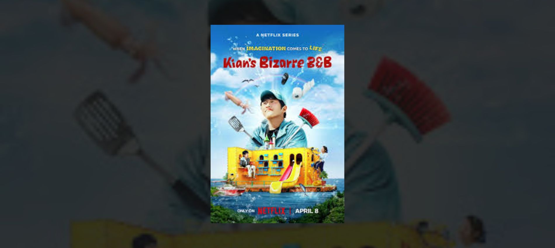 get ready for Kian’s Bizarre B&B! Set to premiere globally on April 8, 2025, this unique Netflix variety show is guaranteed to bring you laughter