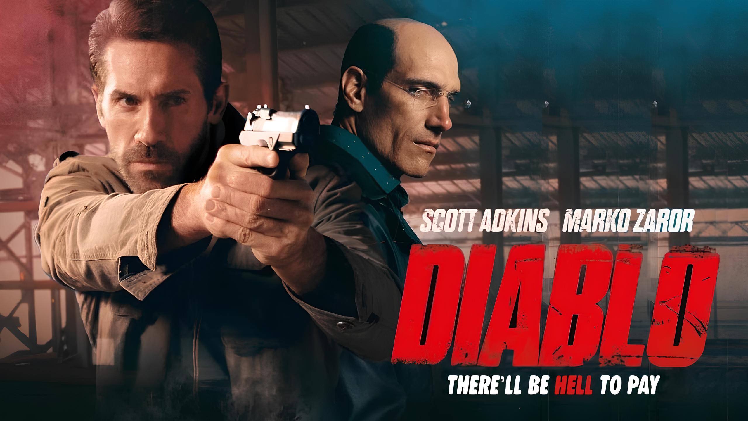 Diablo premieres June 13, 2025! Scott Adkins leads a thrilling mission against a killer in this high-stakes, action-packed blockbuster.