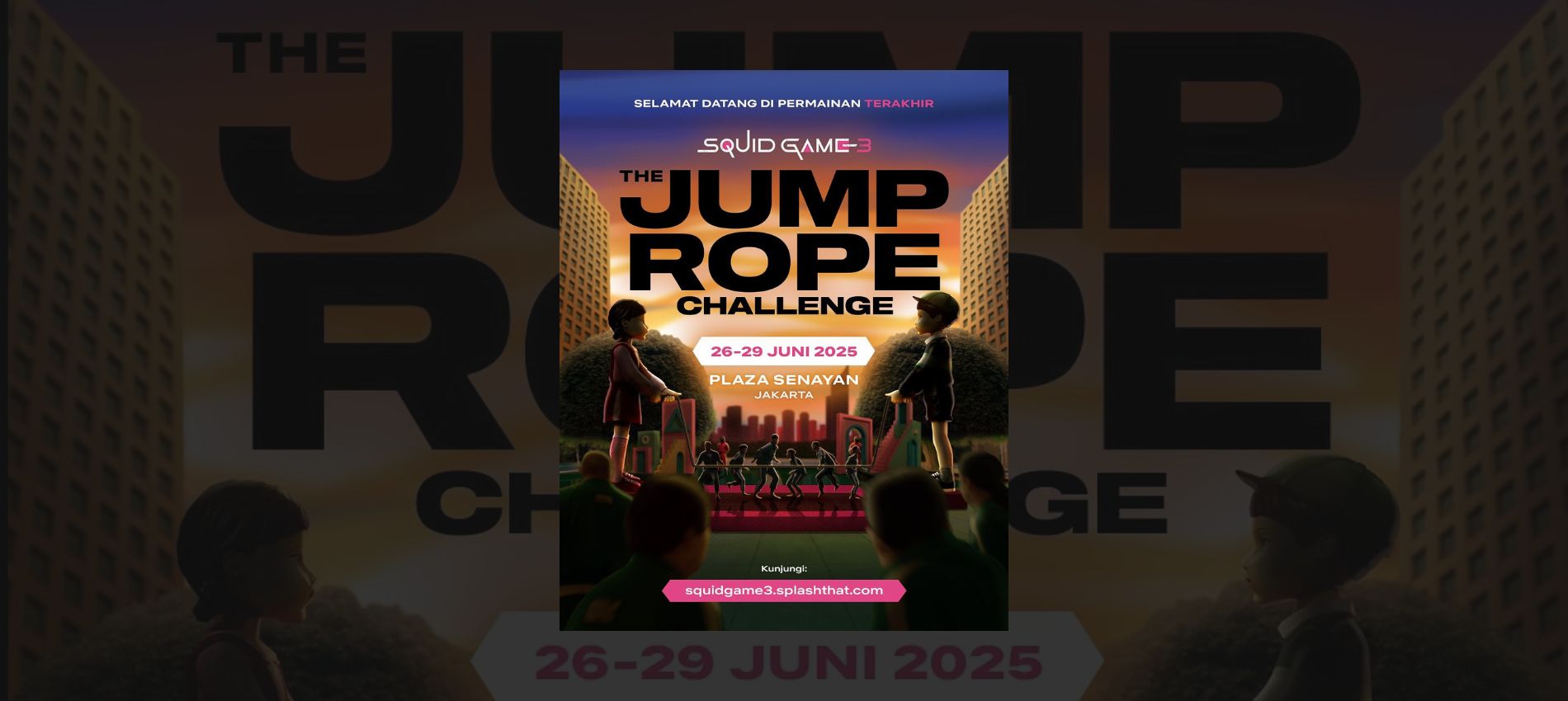Netflix is bringing something super exciting to Jakarta: “The Jump Rope Challenge” an interactive event where fashion meets thrill.