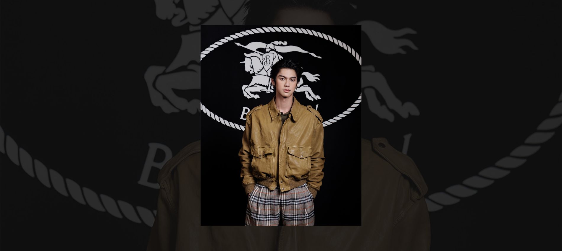 Thai superstar Bright Vachirawit just turned heads at the Burberry British Festival in Bangkok 🇹🇭 and yes, it was an unforgettable moment!