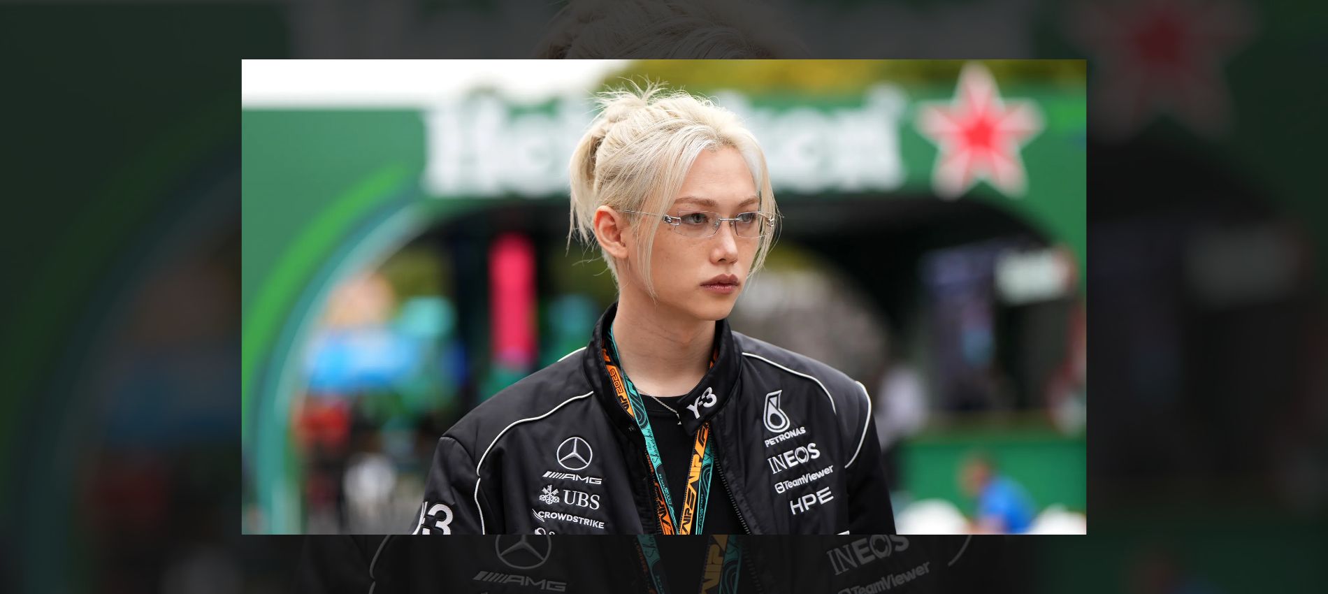 Gloss Like a Boss: How Stray Kids’ Felix Just Won the Cool-Toned Lip Trend at F1