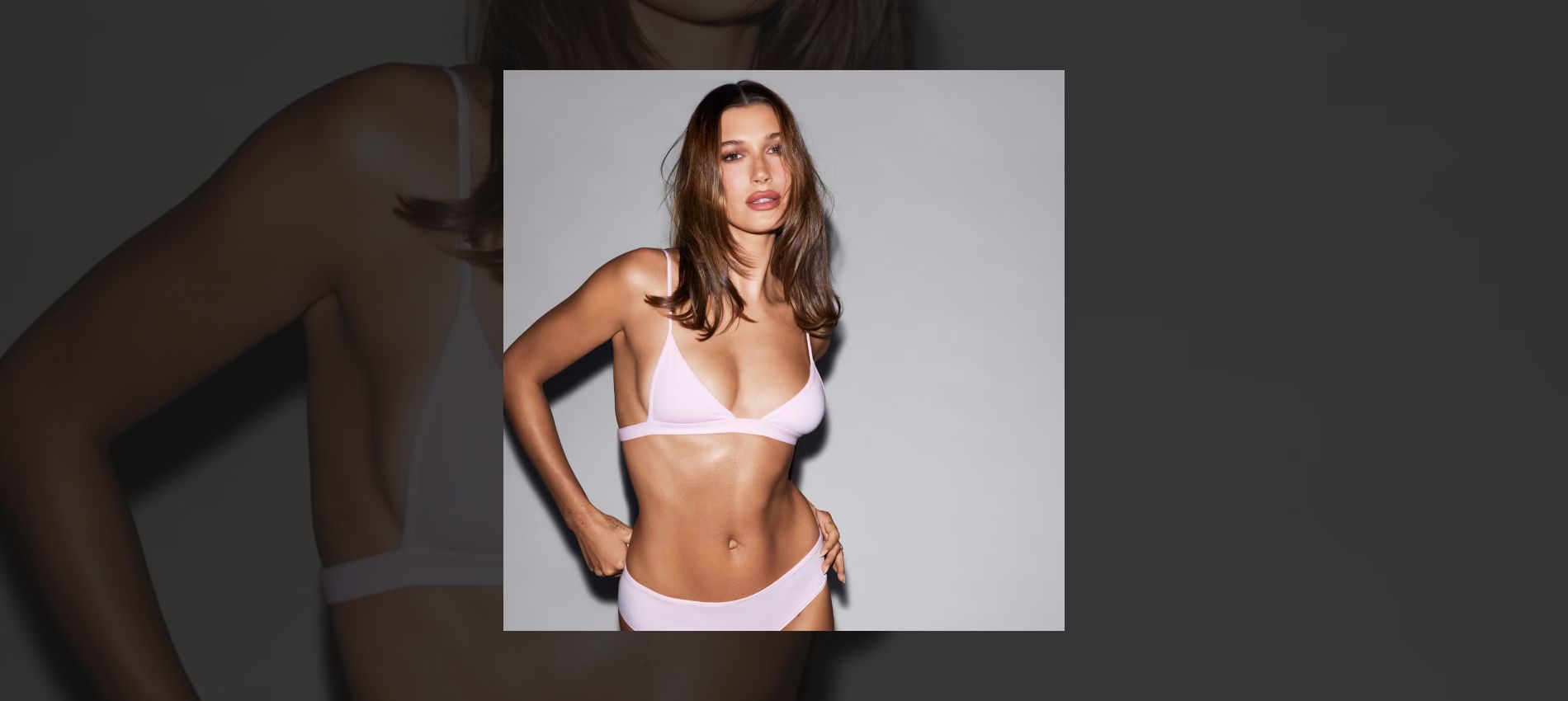 Hailey Bieber Is the Ultimate Everyday Muse in Her New Skims Campaign
