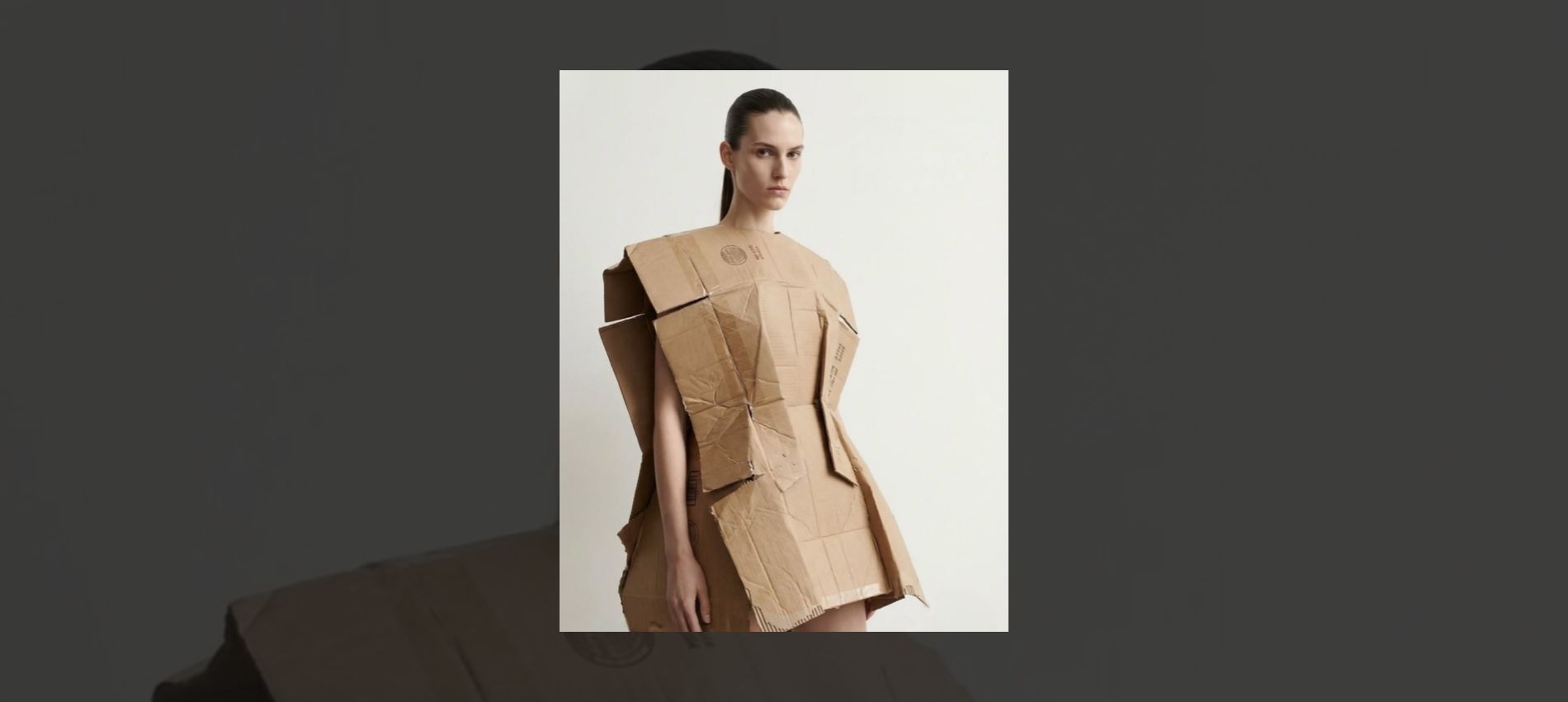 Cardboard Couture: Balenciaga Sparks Global Debate with a $8,900 Recycled-Style Dress