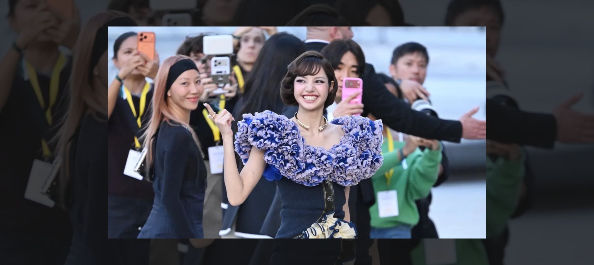 Lisa Brings Vintage Glamour to Louis Vuitton’s Spring/Summer 2027 Show